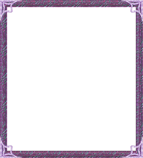 Dark Frame Png Photos - Purple Picture Frame Png (500x550), Png Download