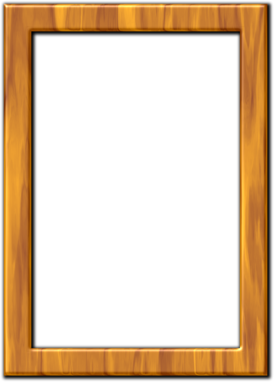 Picture Frames Window Framing Wood Painting - Wood Picture Frames Png (539x750), Png Download