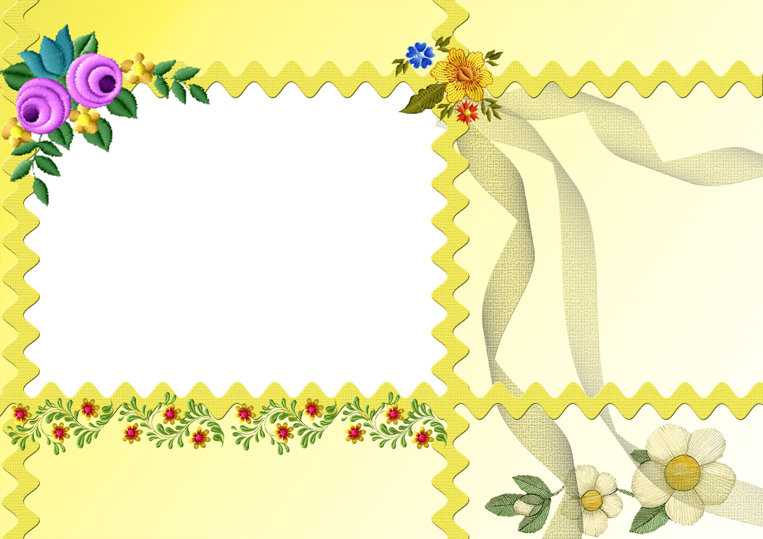 Gothic Frame Png Frames Borders Hawaii Dermatology - Woven Fabric (1500x1060), Png Download