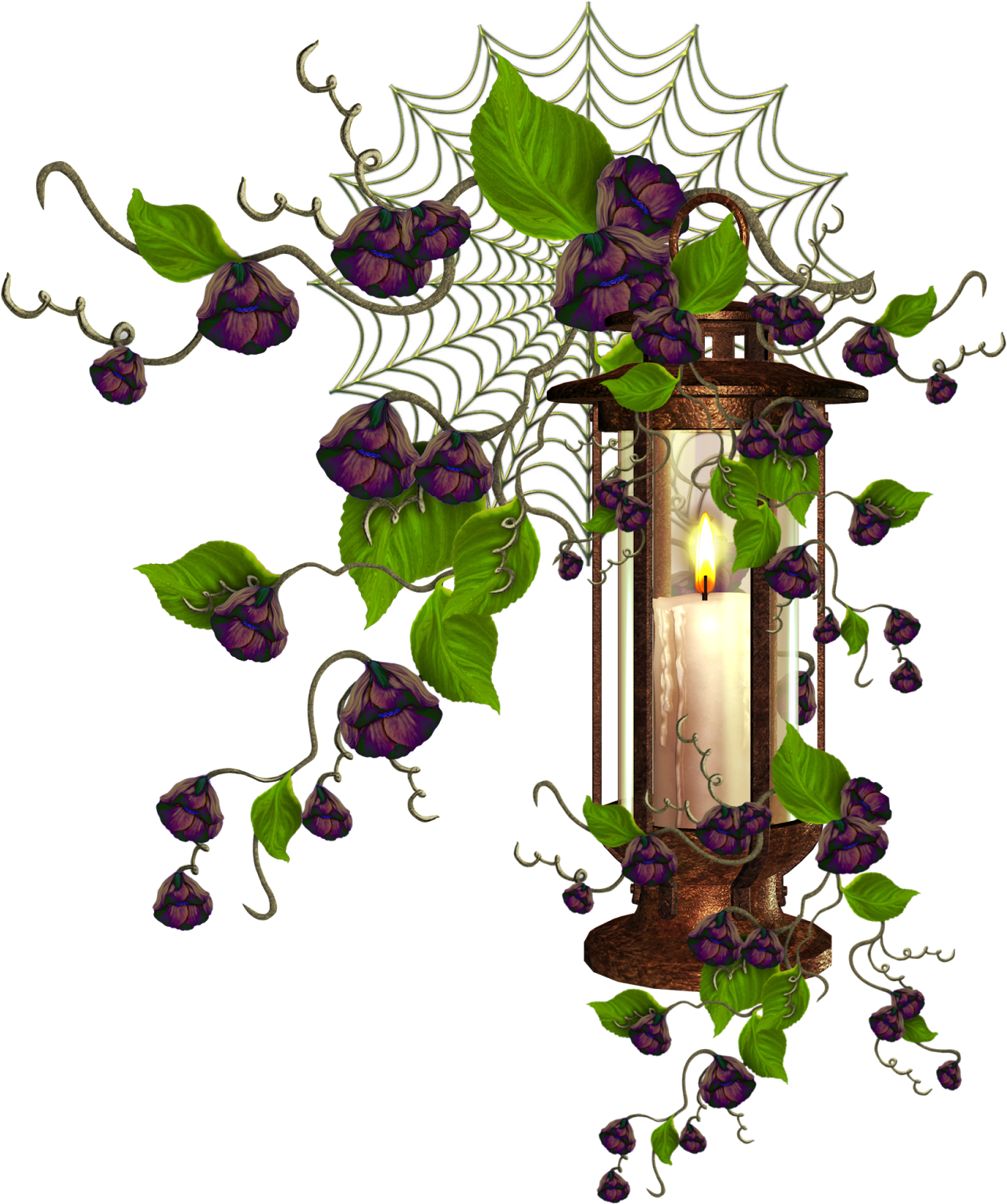 Gothic Paper Borders Pack Cu Fs - Viola (1404x1600), Png Download