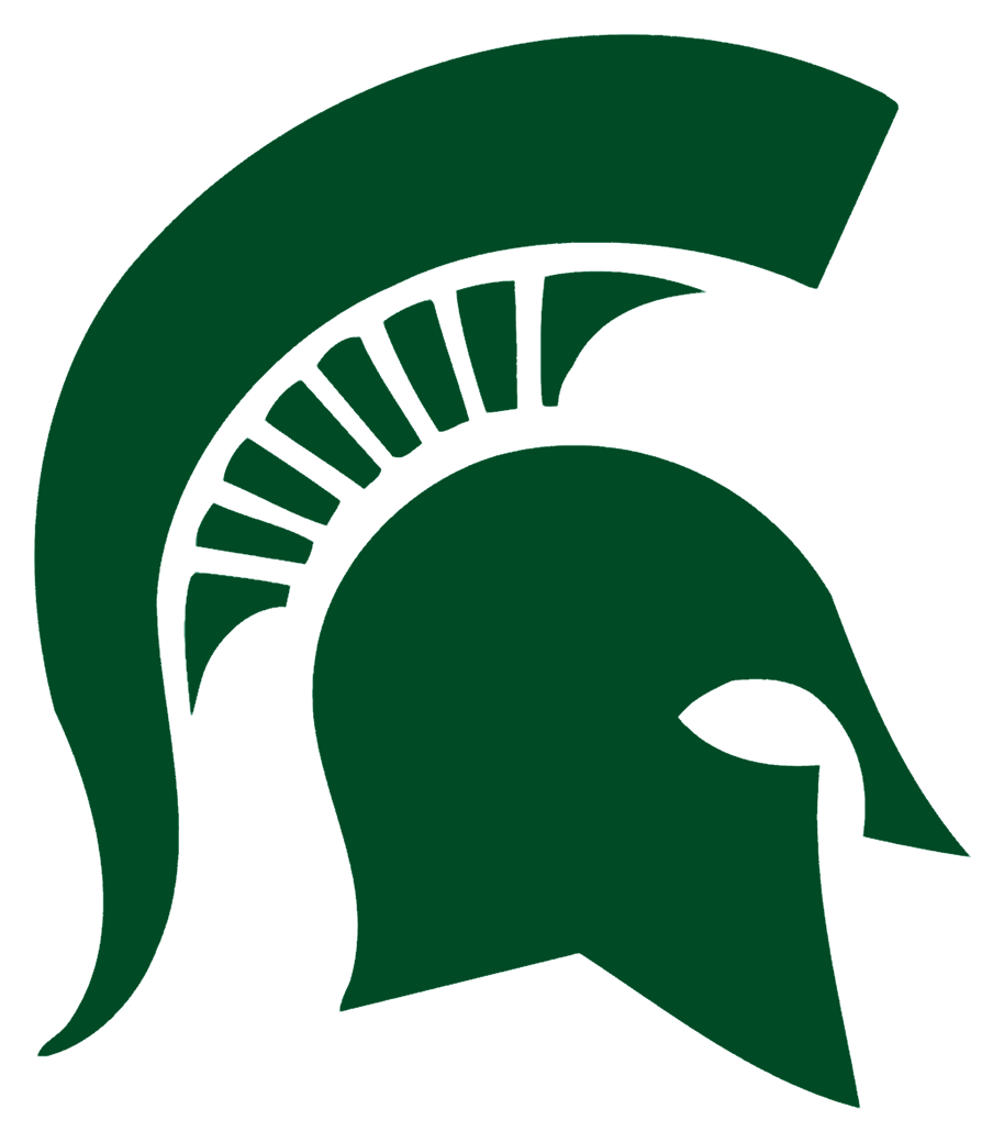 Start Spartans - Michigan State Spartans Logo (971x1069), Png Download