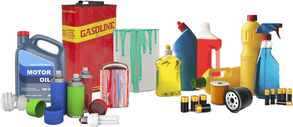 Hazardous Waste - Flammable Chemicals At Home (1024x500), Png Download