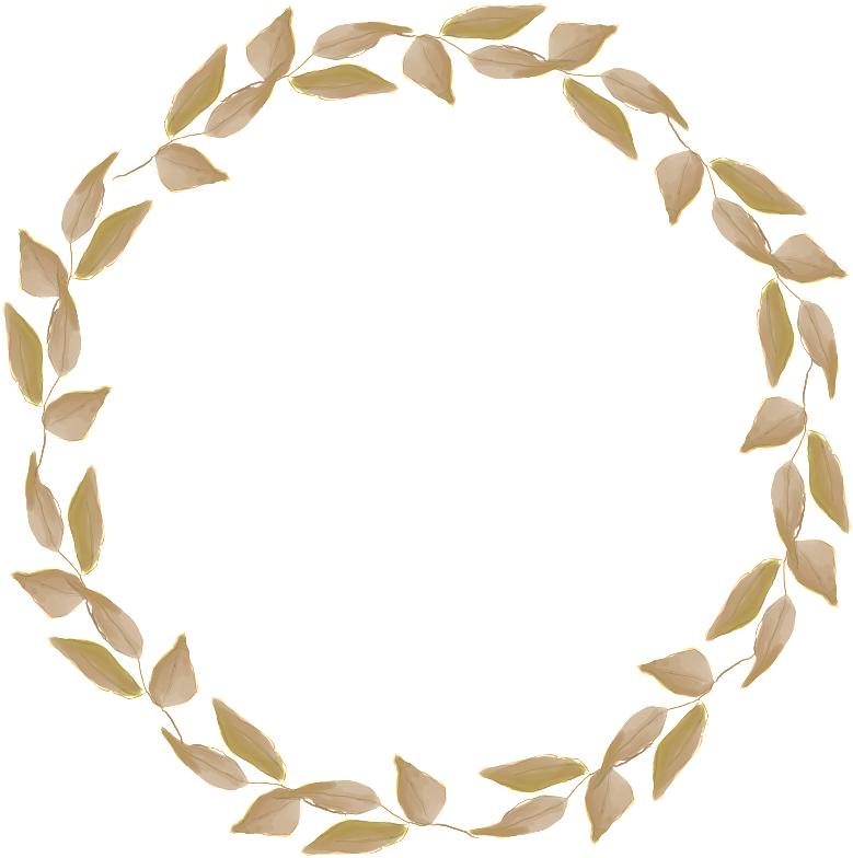 Gold Leaf Canhua Transparent Decorative Material - Watercolor Painting (1024x1024), Png Download