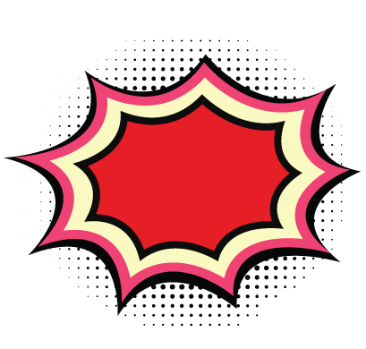 Comic Girl Explosion Messages Sticker-4 - Explosion Comic Png (408x408), Png Download