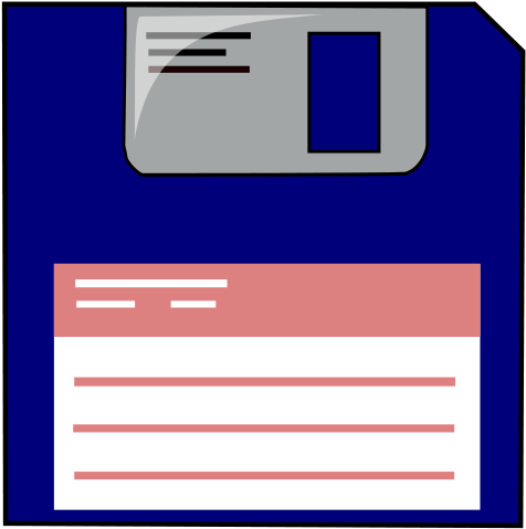 Floppy Clipart Png (600x600), Png Download