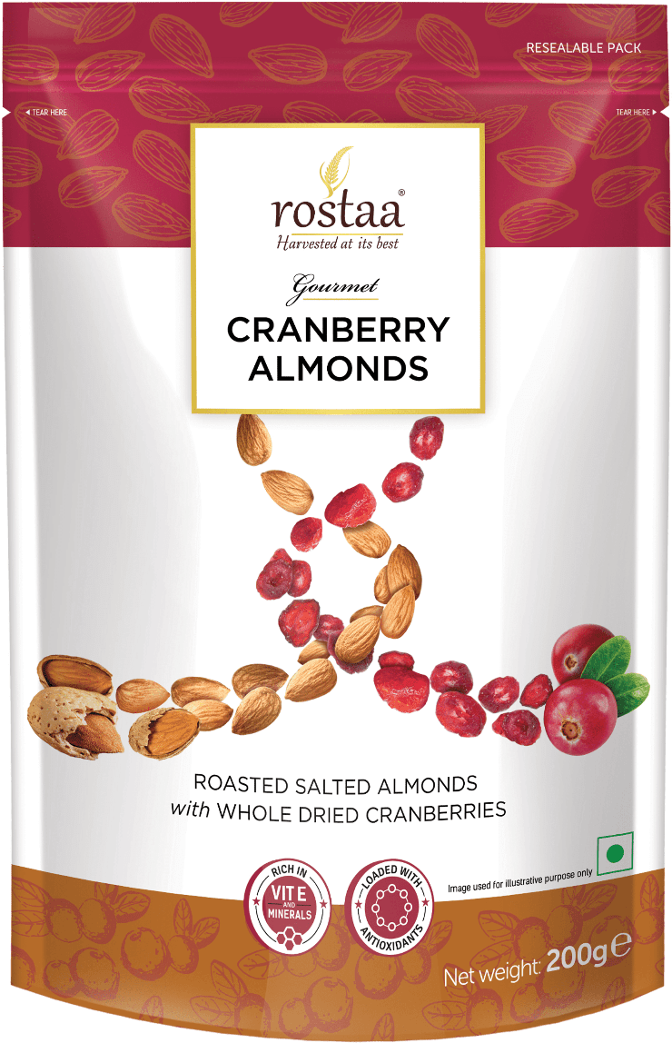 Rostaa Cranberry Blueberry Fusion 200g (889x1200), Png Download