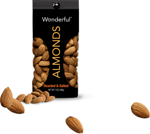 Wonderful Almonds - Keep Calm And Listen (500x446), Png Download