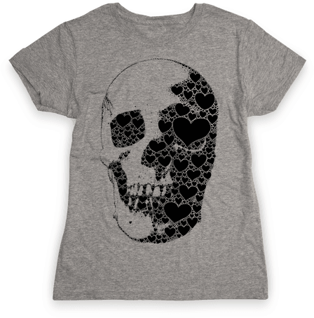 Heart Skull - Came Out To Have A Good Time And I'm Honestly Feeling (484x484), Png Download