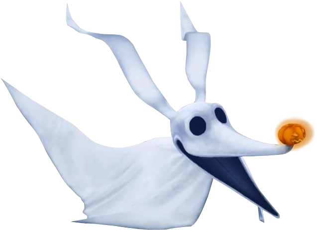 28 Collection Of Nightmare Before Christmas Zero Clipart - Zero From Nightmare Before Christmas (661x488), Png Download