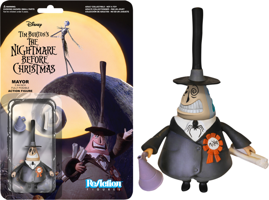 Nightmare Before Christmas Mayor Clipart Jack Skellington (900x671), Png Download