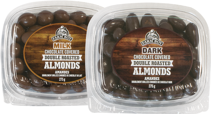 Farm Boy Double Roasted Almonds - Roasting (720x720), Png Download