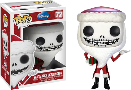 Nightmare Before Christmas Funko Pop Santa Jack Skellington - Funko Pop The Nightmare Before Christmas (451x313), Png Download