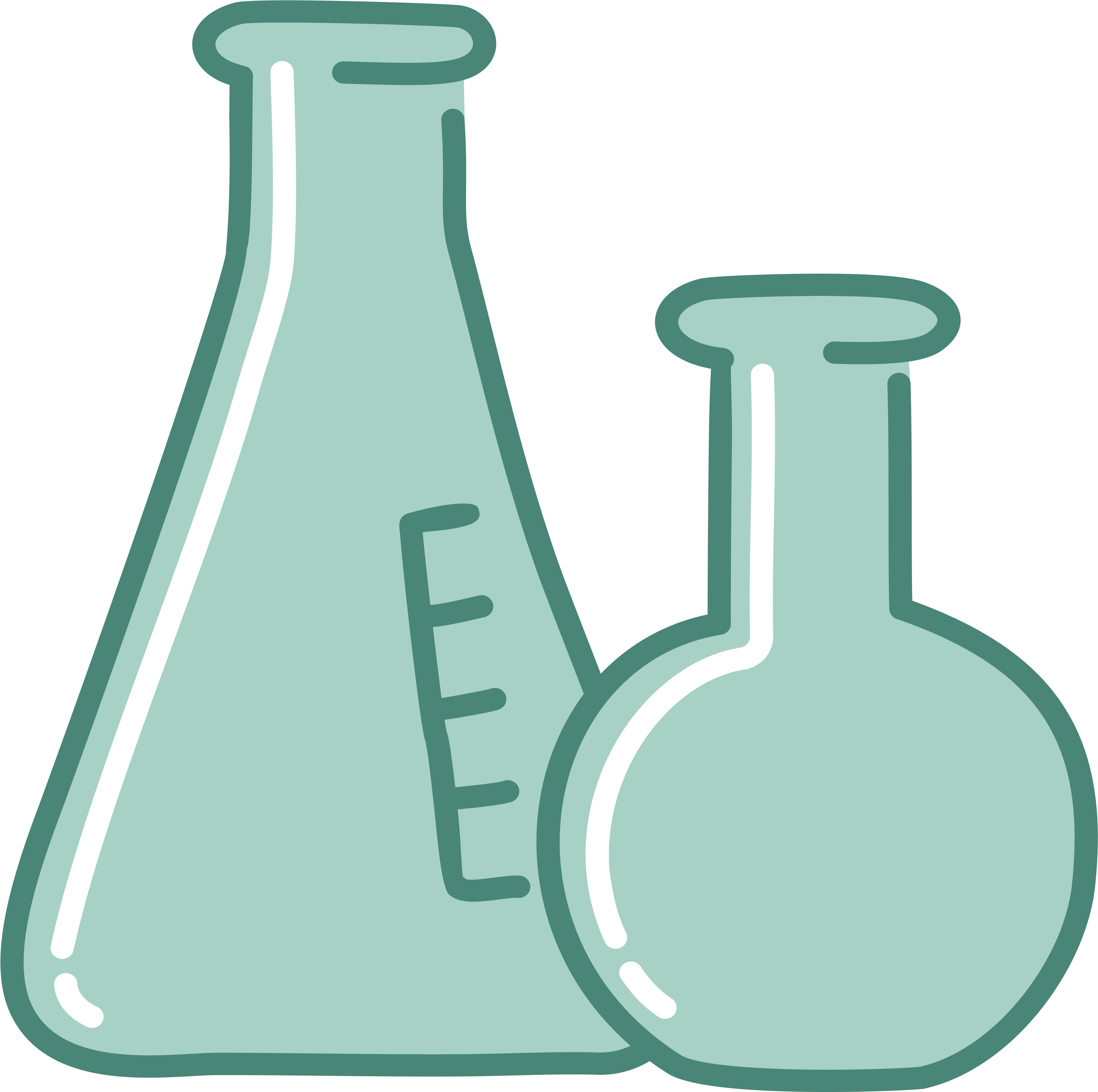 Chemistry Experiment Glass Chemical - Glass (5906x5906), Png Download