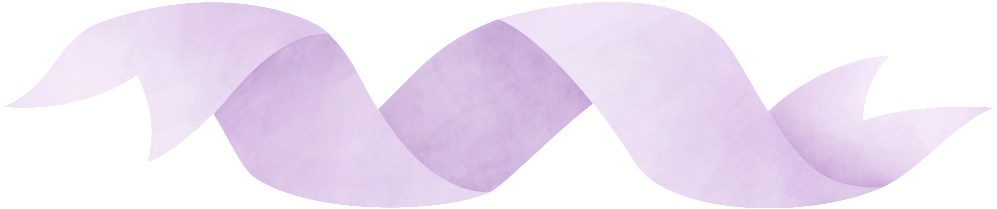 Delicate Purple Ribbon Transparent - Construction Paper (1024x1024), Png Download