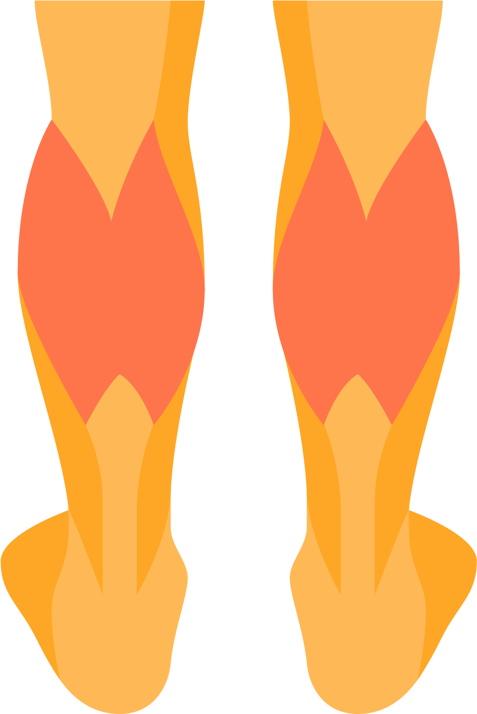 Calves Icon Free Download Png And - Calf Muscle Emoji (1600x1600), Png Download