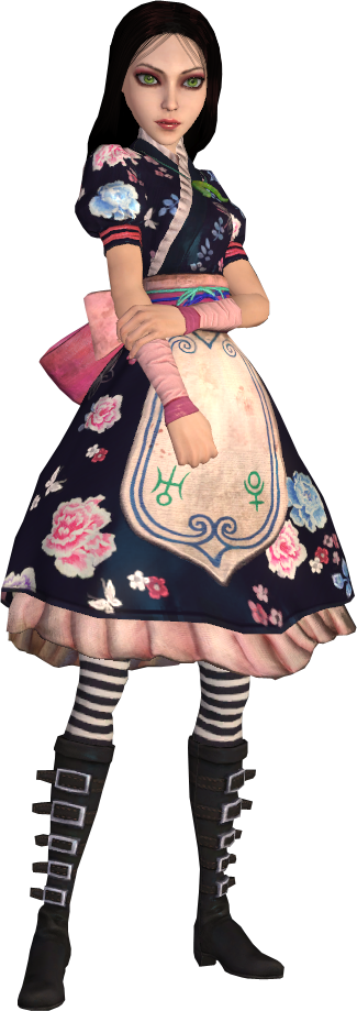 Silk Maiden - Alice Silk Maiden Dress (325x919), Png Download