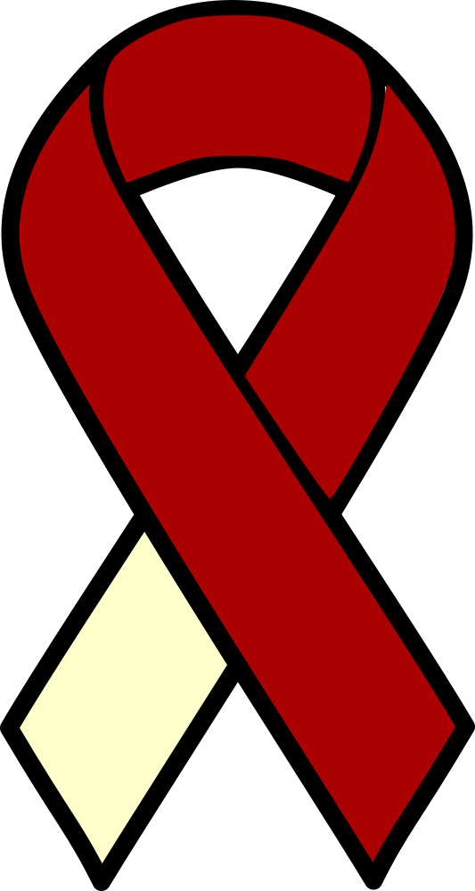 Awareness Ribbon Head And Neck Cancer Purple Ribbon - Head And Neck Cancer Symbol (400x750), Png Download