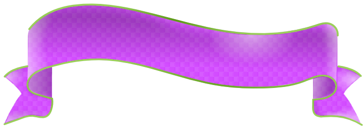Violet Ribbon Png Image Transparent - Portable Network Graphics (747x276), Png Download