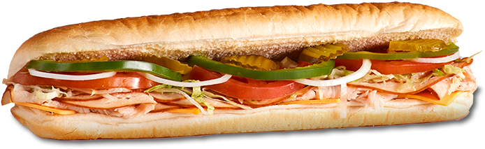 Sub Sandwich Png (757x280), Png Download