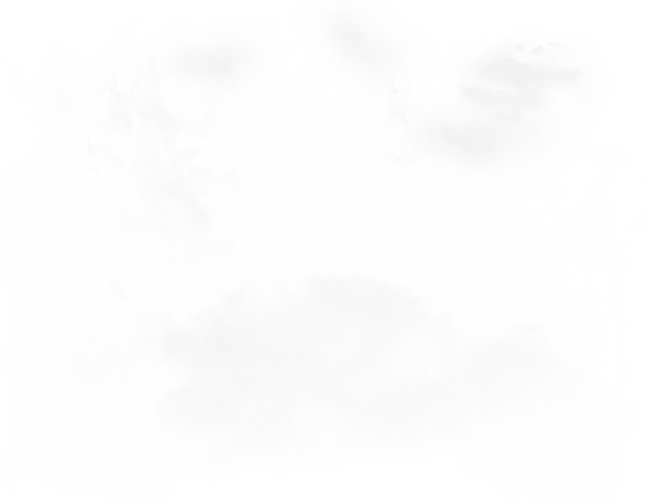 Clouds 1 - Monochrome (590x454), Png Download