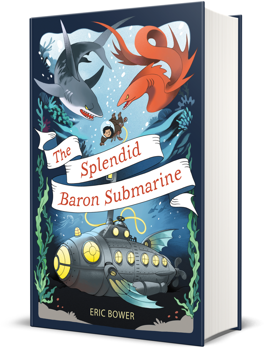The Splendid Baron Submarine (1000x1242), Png Download