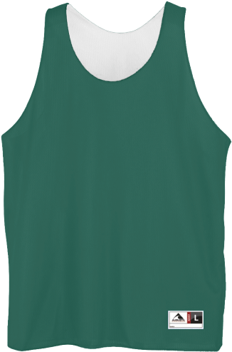 Augusta Reversible Mini Mesh Basketball Jersey - Green Basketball Jersey Png (500x500), Png Download