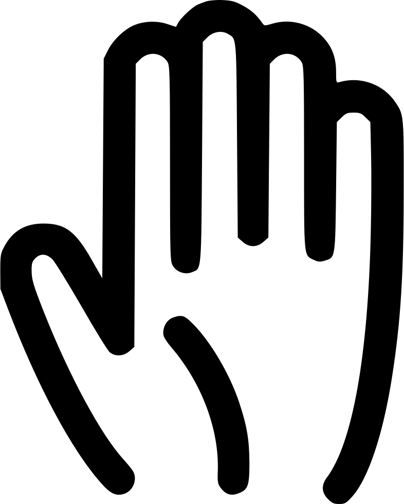 Hand Stop Palm Highfive Comments - High Five (786x980), Png Download