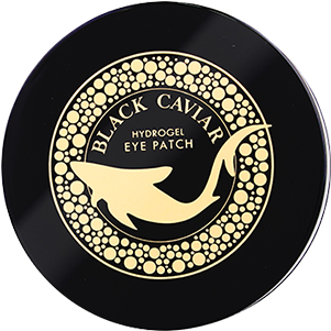 Black Caviar Hydrogel Eye Patch (360x460), Png Download