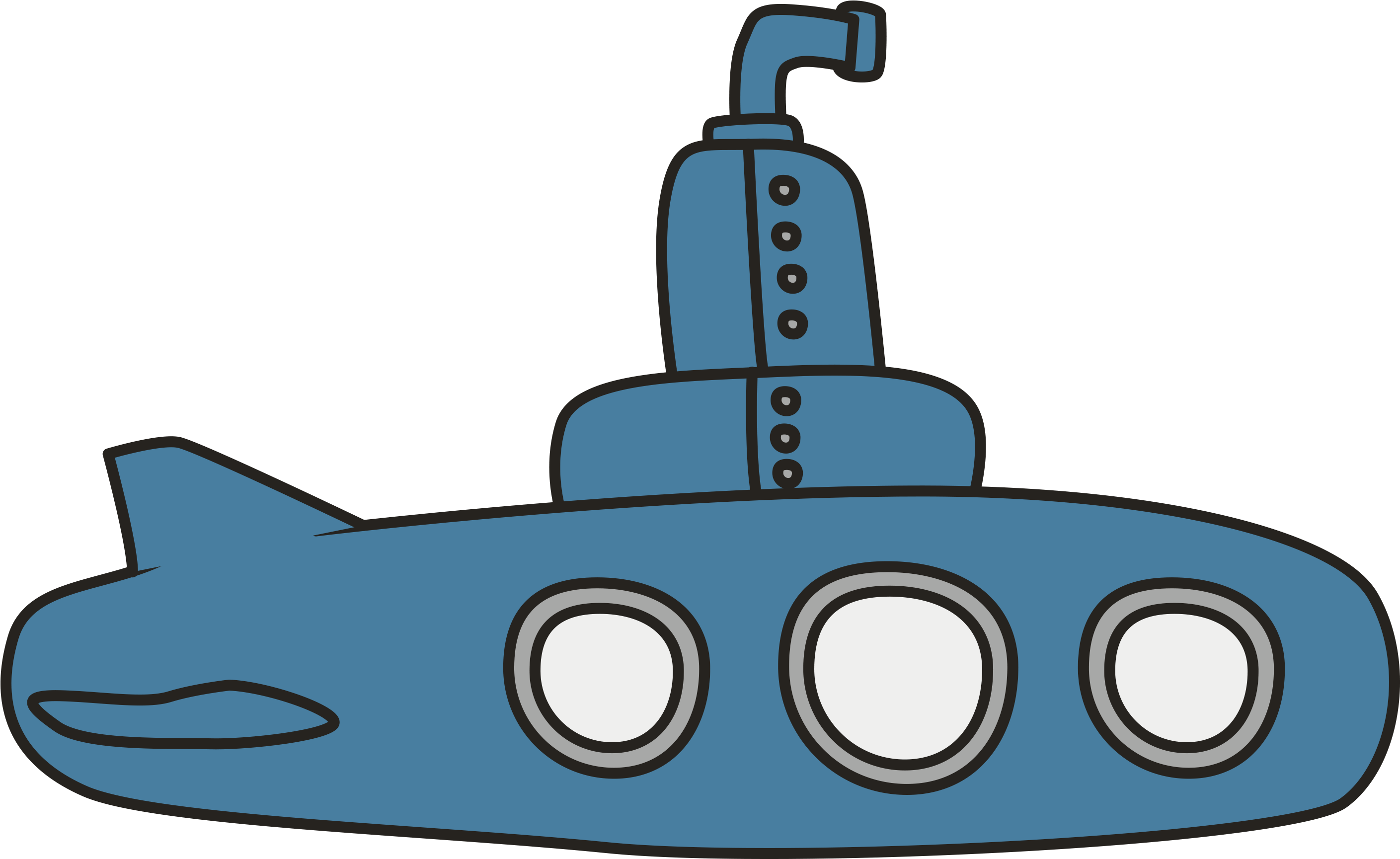 Click On The Submarine To Explore (3000x1950), Png Download