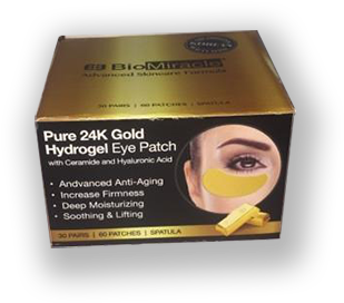 Bio Miracle Hydro Gel Gold Snail Eye Patch - Bio-miracle Hydro-gel Gold Snail Eye Patch (327x400), Png Download