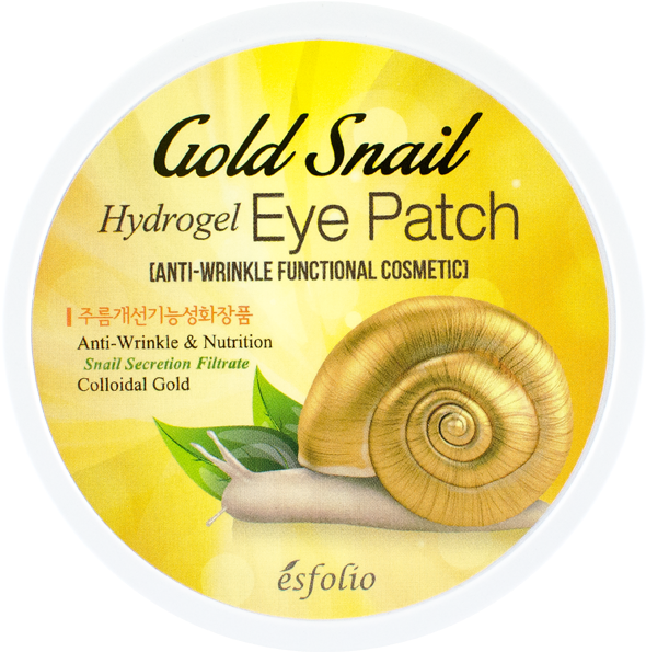 Download Esfolio Gold Snail Hydrogel Eye Patch 60pcs 60pcs (30 Full