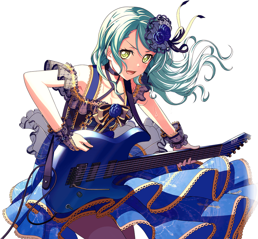 Teardrops And Rainfall T Transparent - Bang Dream Roselia Sayo (1024x1024), Png Download