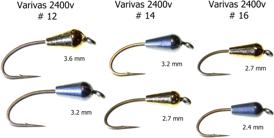 Tungsten Teardrop Sizing Guide - Cable (600x359), Png Download