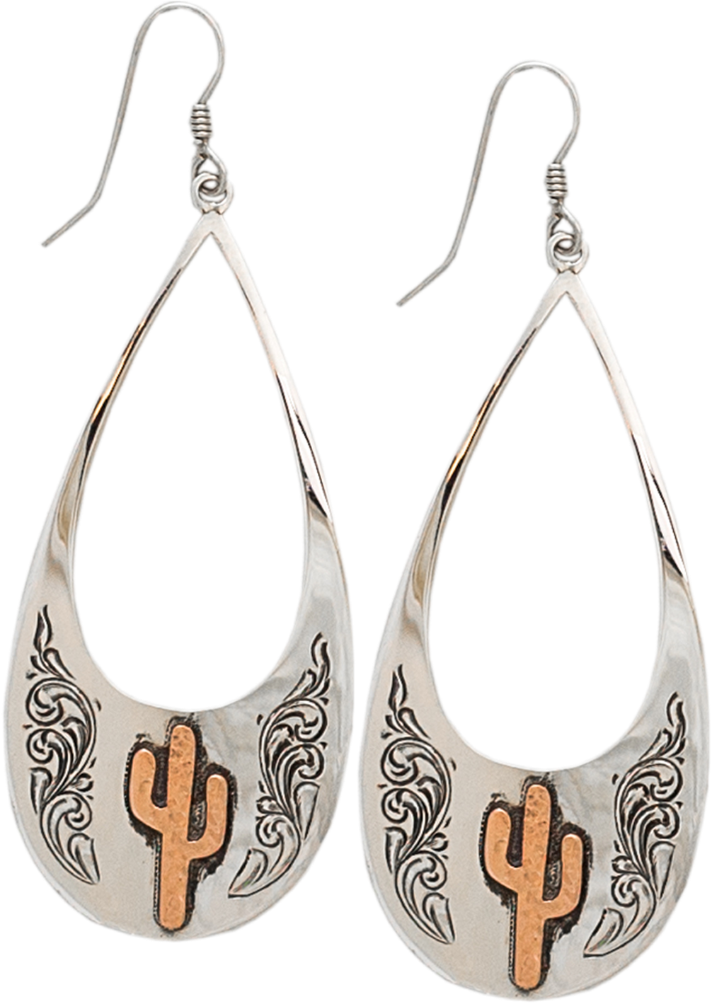 Lucy Cactus Drops - Silver (1024x1430), Png Download