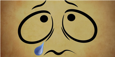 Teardrops, I Feel Them About To Fall - Year Santa Never Came (720x200), Png Download