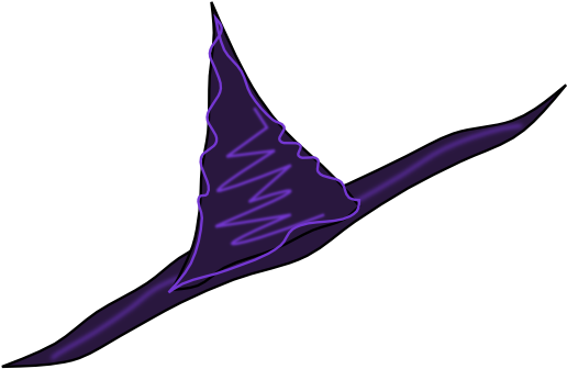Picture Of Witch Hat (539x385), Png Download