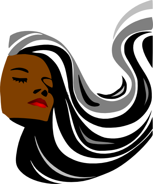 How To Set Use Brain Cancer Grey Hair Clipart (498x599), Png Download