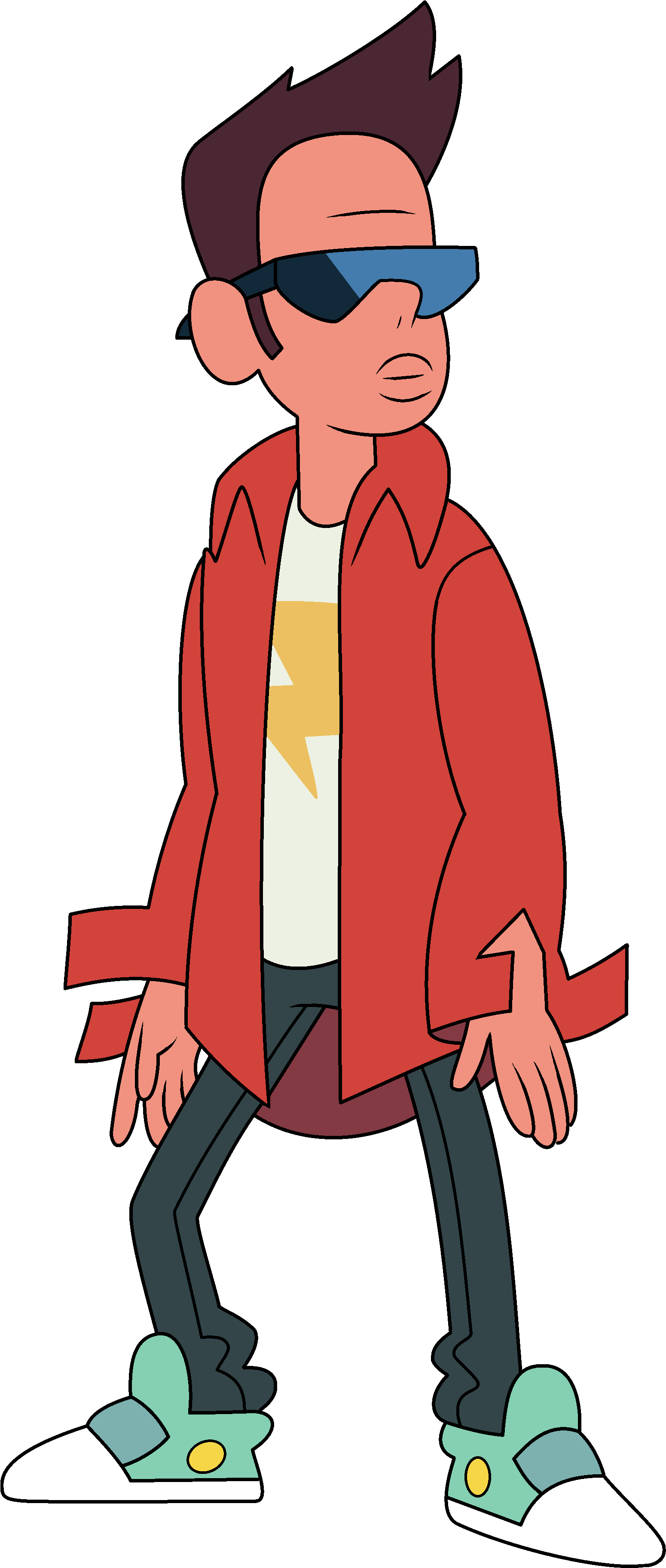Buck Dewey - Steven Universe Mayor's Son (1636x3700), Png Download