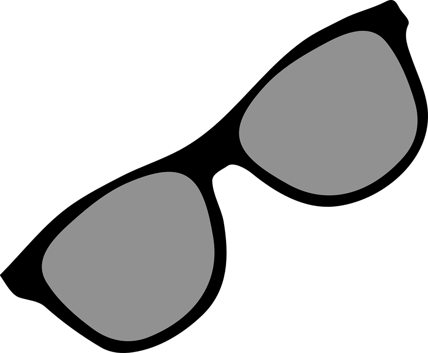 Ray Ban Clip Art (873x720), Png Download