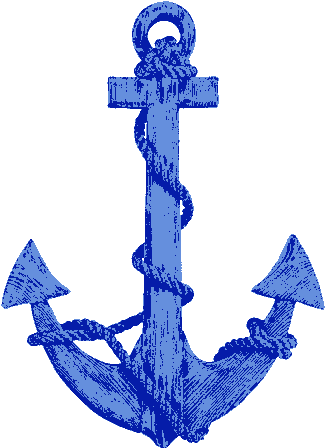 Nice Pictures Of Anchors To Color Zoom Diseño Y Fotografia - 24 Wooden Boat Anchor With Crossbar (450x450), Png Download
