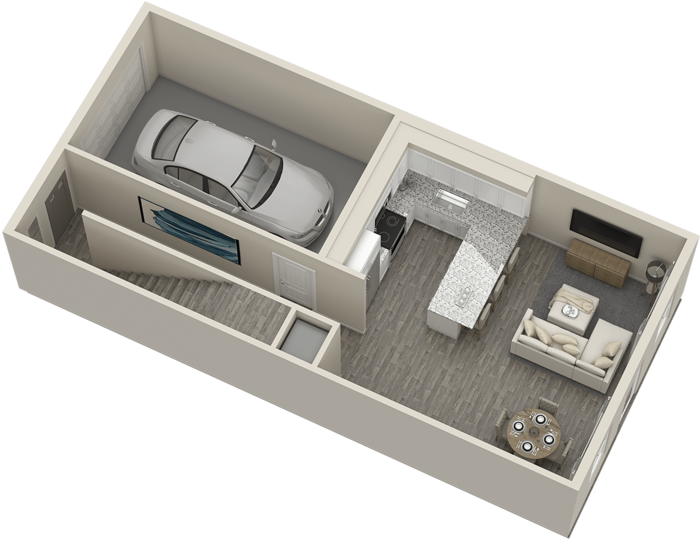 The Magnolia Dollhouse 1a V2-min - Hearth & Hand With Magnolia Wooden Dollhouse With (1000x563), Png Download