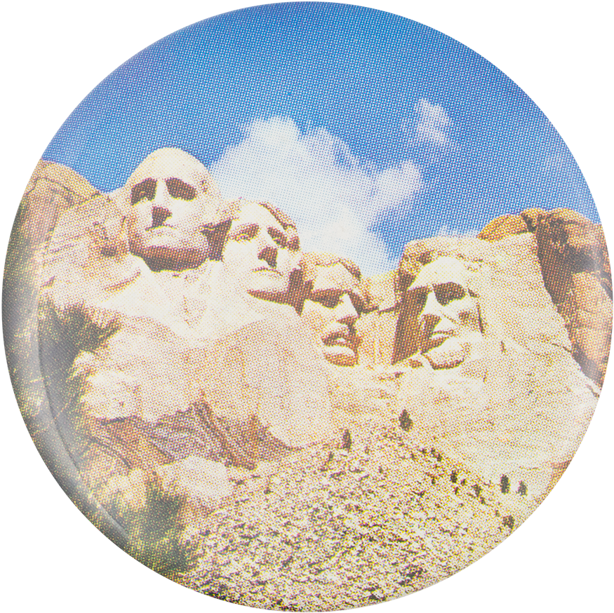 Mount Rushmore - United States Famous Places (1000x958), Png Download