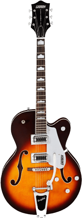 Gretsch G5420t Electromatic Hollow Body Black (543x767), Png Download