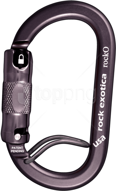 Free Png Download Carabiner Png Images Background Png - Rock Exotica Rock O (480x696), Png Download