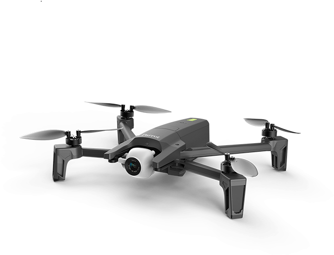 Parrot Anafi Packshot Open 04 722x450px 0 - Parrot Anafi 4k Drone (722x722), Png Download