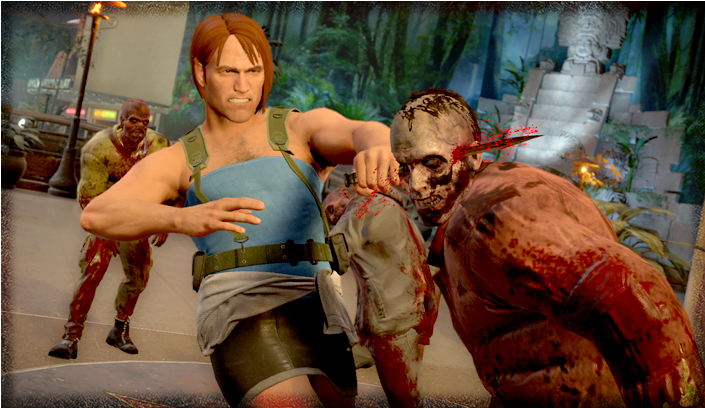 Jill Valentine Warning - Burro (768x614), Png Download