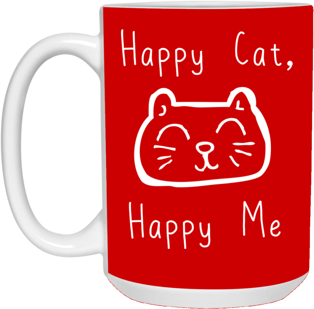 Cat Lovers Mug 15oz - Mug (1024x1024), Png Download