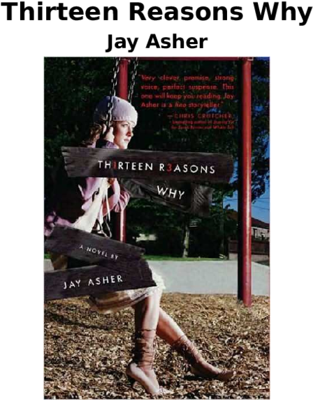 Pdf - 13 Reasons Why Review Book (600x776), Png Download