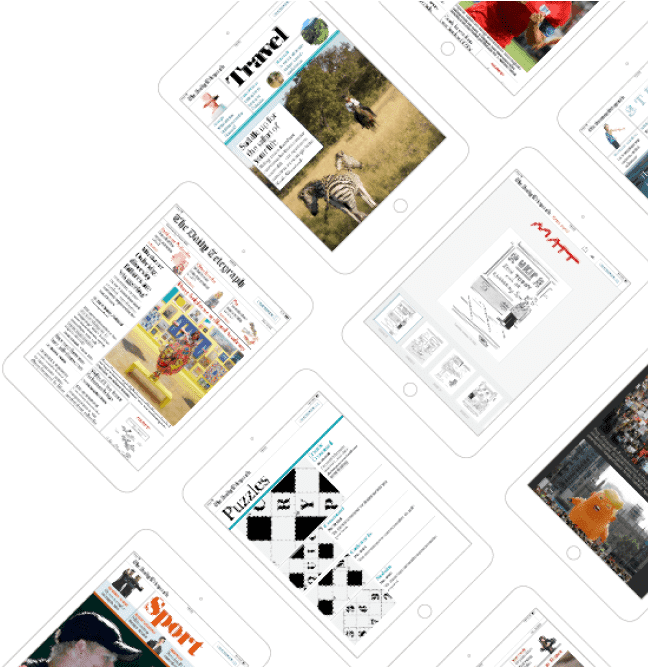 The Telegraph Edition App - Display Advertising (658x666), Png Download