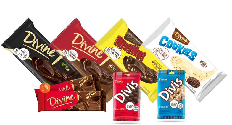 Kit De Chocolates Divine - Chocolate Bar (826x444), Png Download